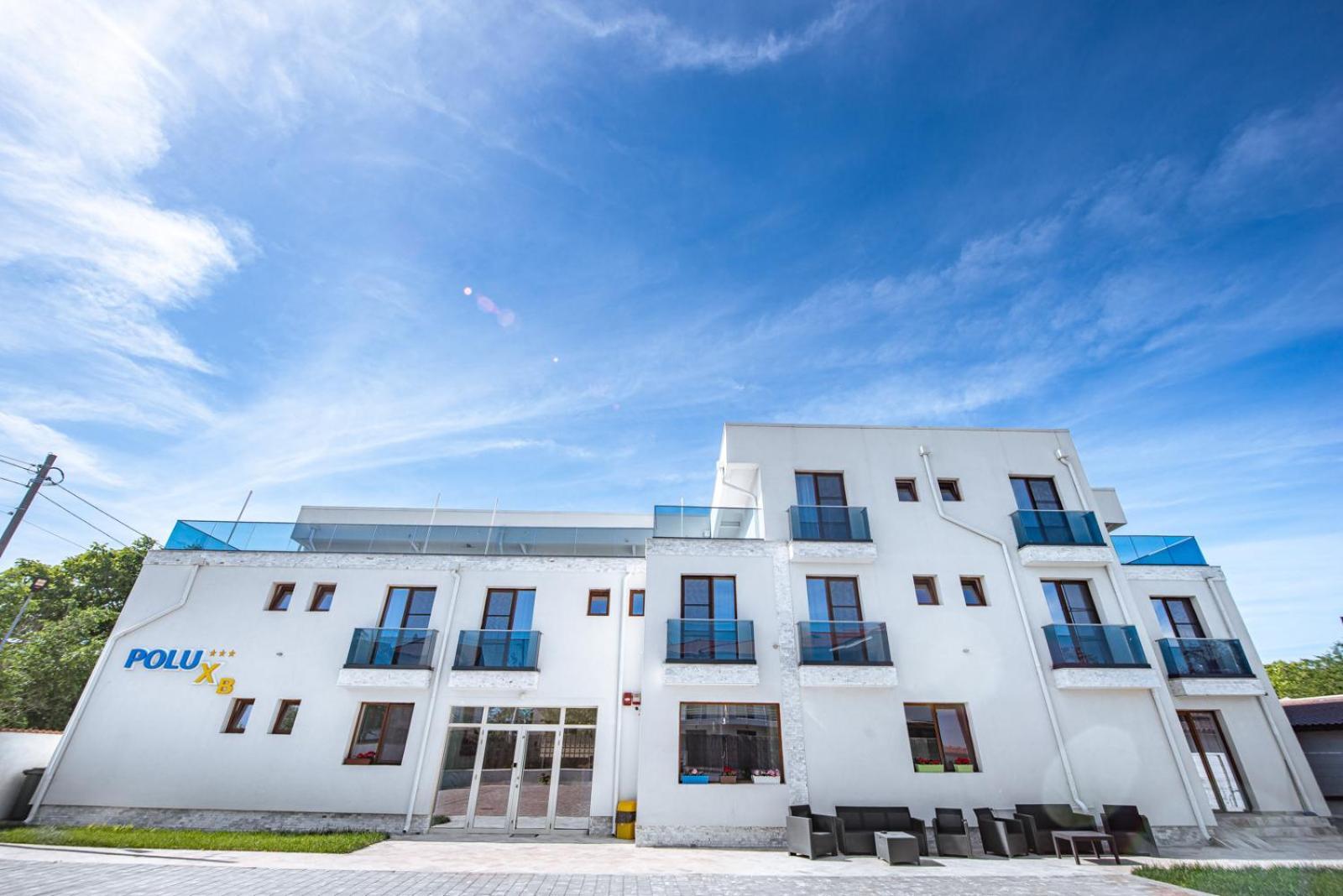 Polu-X Hotell Vama Veche Eksteriør bilde